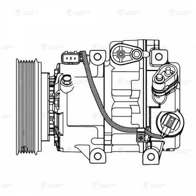 Компрессор кондиционера LCAC 0824