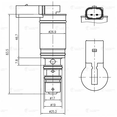 Клапан кондиционера LCCV 1801