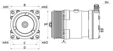 Компрессор кондиционера TT22095