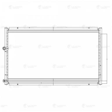 Радиатор кондиционера LRAC 1957