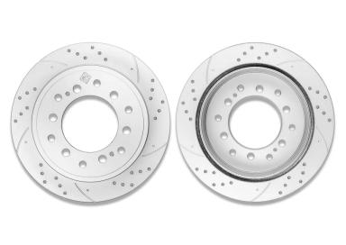 ДИСК ТОРМОЗНОЙ ЗАДНИЙ DSK-R004P