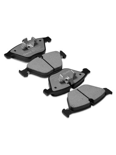 Колодки тормозные дисковые передние BPF246PG