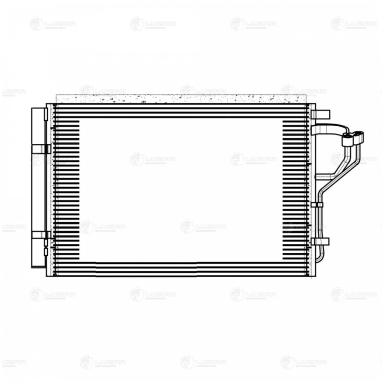 Радиатор кондиционера LRAC 08X6