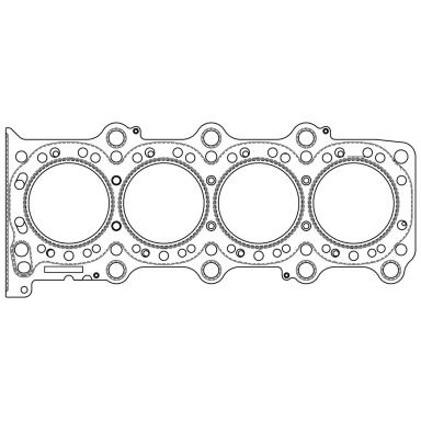 Прокладка ГБЦ LES 12401