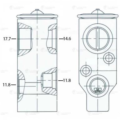 Клапан расширительный кондиционера LTRV 0543