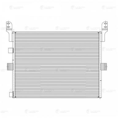 Радиатор кондиционера LRAC 0925