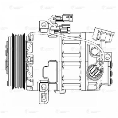 Компрессор кондиционера LCAC 1431