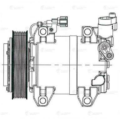 Компрессор кондиционера LCAC 1451