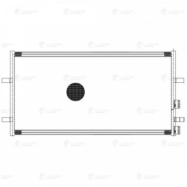 Радиатор кондиционера LRAC 10CC