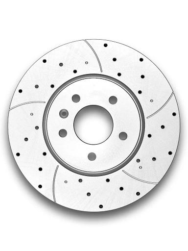 Диск тормозной передний вентилируемый DSK-F367P