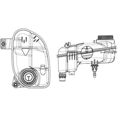 Бачок расширительный LET 1516