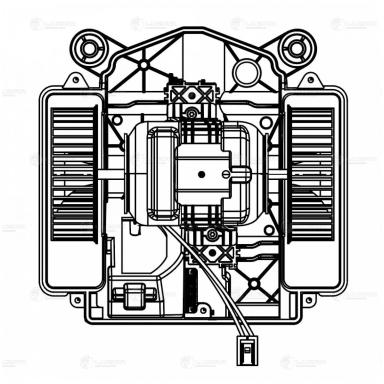 Мотор отопителя салона LFh 15222