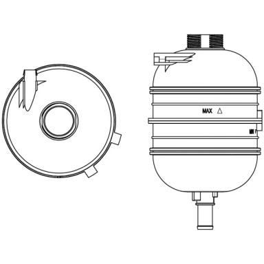 Бачок расширительный LET 2001