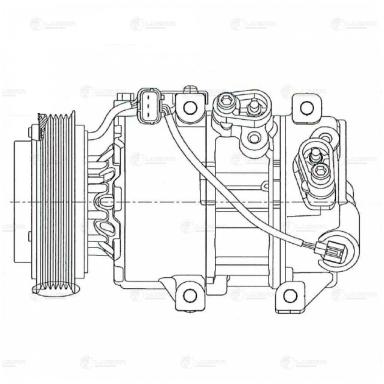 Компрессор кондиционера LCAC 08S5