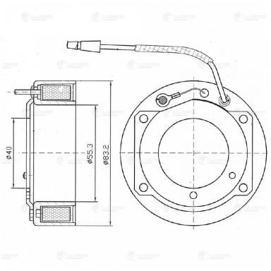 Катушка электромагнитная компрессора LMCC 1101