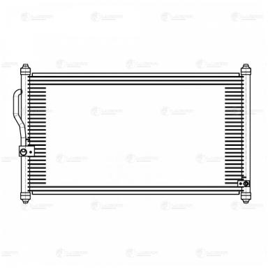 Радиатор кондиционера LRAC 2317