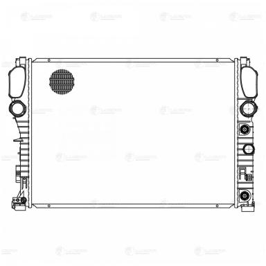 Радиатор двигателя LRc 15111