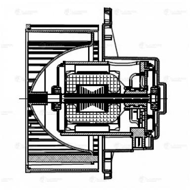 Мотор отопителя LFh 0840