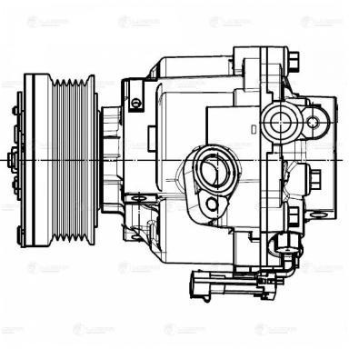 Компрессор кондиционера LCAC 0595