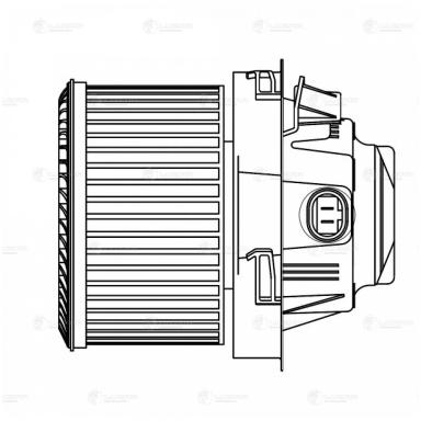 Мотор отопителя салона LFh 2027