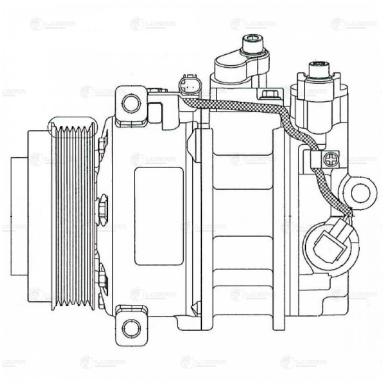 Компрессор кондиционера LCAC 15164