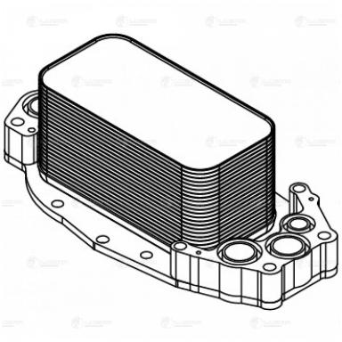 Радиатор масляный LOc 1009