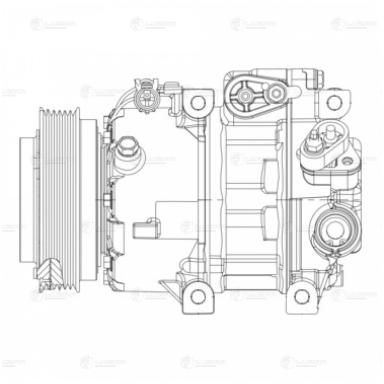 Компрессор кондиционера LCAC 08B2