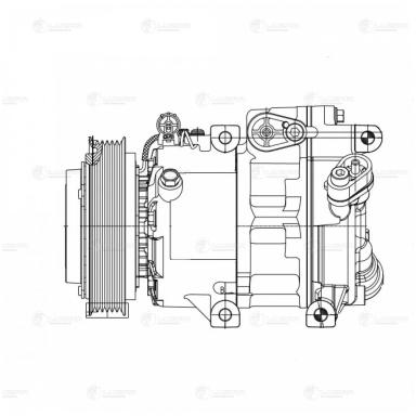 Компрессор кондиционера LCAC 08H1