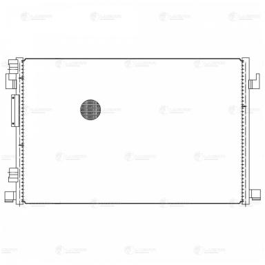 Радиатор кондиционера LRAC 2144