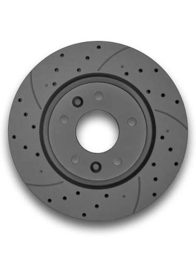 Диск тормозной передний вентилируемый DSK-F107W