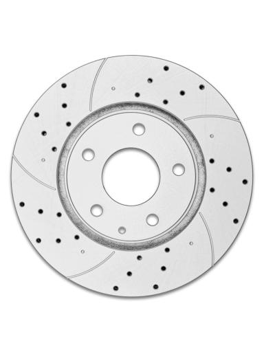 Диск тормозной передний вентилируемый F014P