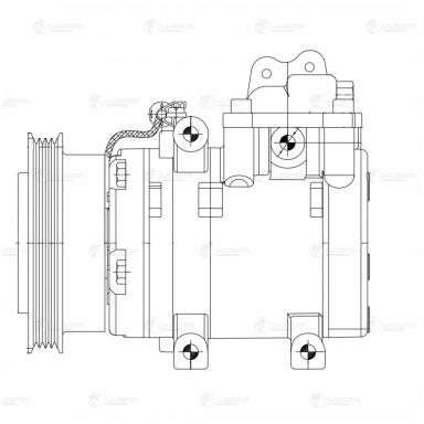 Компрессор кондиционера LCAC 0885