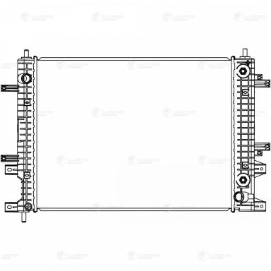 Радиатор двигателя LRc 3029