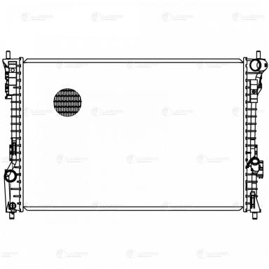 Радиатор двигателя LRc 1088