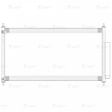 Радиатор кондиционера LRAC 2313