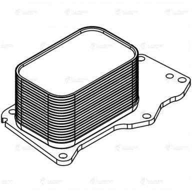 Радиатор масляный LOc 2615