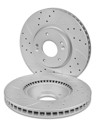 Диск тормозной передний вентилируемый F101P