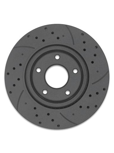 Диск тормозной передний вентилируемый DSK-F098W