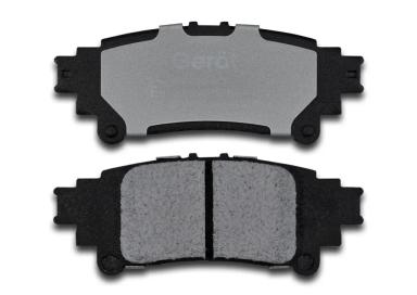 Колодки тормозные задние BPR097PG