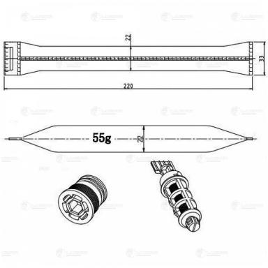 Осушитель кондиционера LCD 0505
