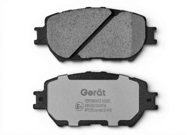 Колодки передние BPF012PG