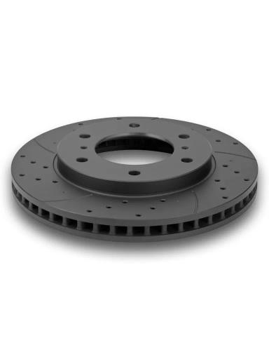 Диск тормозной передний вентилируемый DSK-F197W