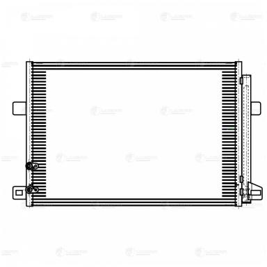 Радиатор кондиционера LRAC 1820