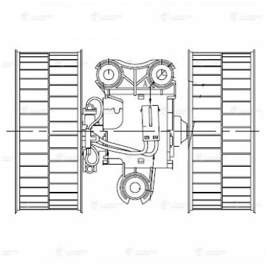 Мотор отопителя салона LFh 15639