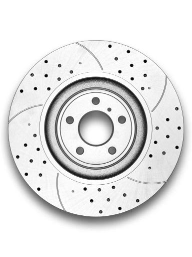 ДИСК ТОРМОЗНОЙ ПЕР ВЕНТ DSK-F034P