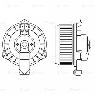 Мотор отопителя салона LFh 1949