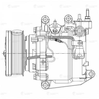 Компрессор кондиционера LCAC 2320