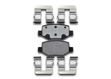 Колодки тормозные дисковые задние BPR156PG