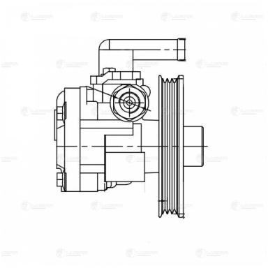 Насос ГУР LPS 0803