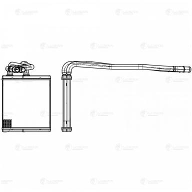 Радиатор отопителя LRh 1013